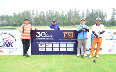 เก็บตกภาพบรรยากาศภายใน งานแข่งขันกอล์ฟ 30th YEARS ANNIVERSARY ESI GOLF TOURNAMENT 2023